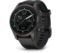 Купить - смарт-часы  Смарт-часы Garmin Epix Pro Gen 2 Sapphire 42mm Carbon G. DLC Ti. with Black Band (010-02802-14/15)