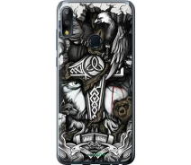 Купить - чехол для смартфона  Чехол на Asus Zenfone Max Pro M2 ZB631KL Тату Викинг "4098u-1641-70447"