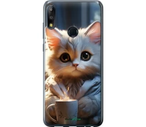 Купить - чехол для смартфона  Чехол на Asus Zenfone Max Pro M2 ZB631KL White cat "5646u-1641-70447"