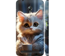 Купить - чехол для смартфона  Чехол на Asus Zenfone Go ZC500TG White cat "5646m-160-70447"