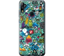 Купить - чехол для смартфона  Чехол на Asus Zenfone Max Pro M2 ZB631KL Стикер бомбинг 1 "693u-1641-70447"
