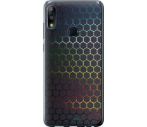 Купить - чехол для смартфона  Чехол на Asus Zenfone Max Pro M2 ZB631KL Переливающиеся соты "498u-1641-70447"