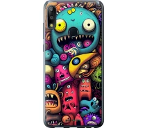 Купить - чехол для смартфона  Чехол на Asus Zenfone Max Pro M2 ZB631KL Cмешные монстры "5549u-1641-70447"