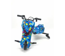 Купить - дрифт-карт  Дрифт-карт ElectrO Crazy Bug Premium (500W 5.7Ah) Синяя Азбука