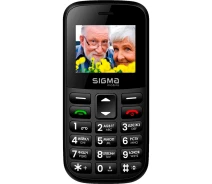Купить - смартфон и мобильный телефон  Мобильный телефон Sigma mobile Comfort 50 Easy Black (4827798585214) UA-UCRF [131381]