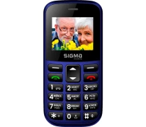 Купить - смартфон и мобильный телефон  Мобильный телефон Sigma mobile Comfort 50 Easy Blue (4827798585238) UA-UCRF [131383]