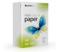 Купить - фотобумагу  Фотобумага глянцевая PrintPro 230г/м² А4 500л (PGE230500A4)