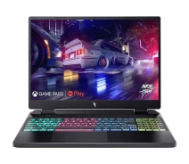 Купить - ноутбук  Ноутбук Acer Nitro 16 AN16-41 16" WQXGA IPS, AMD R7-7735HS, 32GB, F1TB, NVD4060-8, Lin, черный (NH.QKCEU.006)