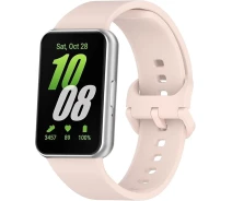 Купить - аксессуар к смарт-чсасам  Силиконовый ремешок BeCover для Samsung Galaxy Fit 3 (20mm) Pink (713197)