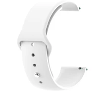 Купить - аксессуар к смарт-чсасам  Силиконовый ремешок BeCover для Samsung Galaxy Watch 46mm/Watch 3 45mm/Gear S3 Classic/Gear S3 Frontier White (706317)