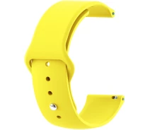 Купить - аксессуар к смарт-чсасам  Силиконовый ремешок BeCover для Samsung Galaxy Watch 46mm/Watch 3 45mm/Gear S3 Classic/Gear S3 Frontier Yellow (706321)