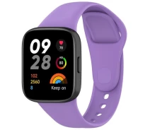 Купить - аксессуар к смарт-чсасам  Силиконовый ремешок BeCover для Xiaomi Redmi Watch 3 Purple (710966)
