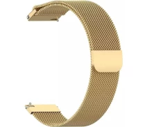 Купить - аксессуар к смарт-чсасам  Ремешок Milanese Style BeCover для Samsung Galaxy Watch 46mm/Watch 3 45mm/Gear S3 Classic/Gear S3 Frontier Gold (707786