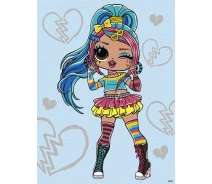 Купить - картину по номерам  Картина по номерам "L.O.L. Surprise! Tweens Emma Emo" Идейка KHO6278, 30х40 см