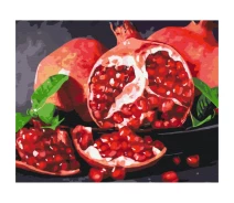 Купить - картину по номерам  Картина по номерам "Вкусный гранат" BS32215 Brushme 40х50 см BS32215