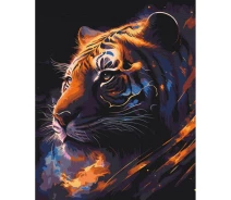 Купить - картину по номерам  Картина по номерам "Тигр Зодиак" BS53691 Brushme 40х50 см BS53691