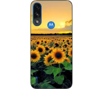Купить - чехол для смартфона  Силиконовый чехол SMTT для Motorola Moto E7 Power с картинкой Подсолнухи