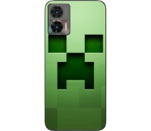 Купить - чехол для смартфона  Силиконовый чехол SMTT для Motorola Edge 30 Neo с картинкой Крипер