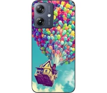 Купить - чехол для смартфона  Силиконовый чехол SMTT для Motorola G54 Power с картинкой Дом