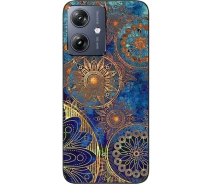 Купить - чехол для смартфона  Силиконовый чехол SMTT для Motorola G54 Power с картинкой Круги
