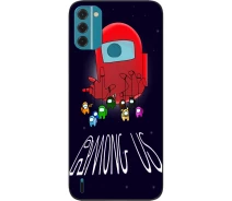 Купить - чехол для смартфона  Силиконовый чехол SMTT для Nokia C31 с картинкой Among Us Марионетки