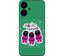 Купить - чехол для смартфона  Силиконовый чехол SMTT для Tecno Pova Neo 3 (LH6n) с картинкой Игра в кальмара Солдаты