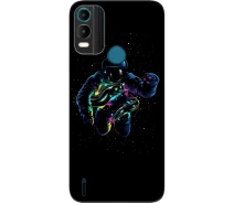 Купить - чехол для смартфона  Чехол силиконовый SMTT для Nokia С21 Plus с картинкой В космосе