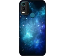 Купить - чехол для смартфона  Чехол силиконовый SMTT для Nokia С21 Plus с картинкой Небосвод