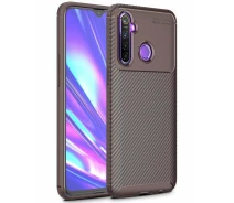 Купить - чехол для смартфона  Защитный чехол Deexe Fusion для Realme 5 - Coffee