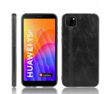 Купить - чехол для смартфона  Защитный чехол UniCase Leather Series для Huawei Y5p - Black