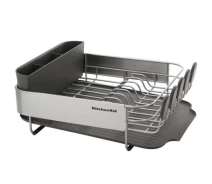 Купить - сушилку для посуды  Сушилка для посуды KitchenAid Sinkware 41 x 33 x 17 см серый (KEG895BXCGA)