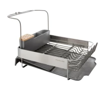 Купить - сушилку для посуды  Сушилка для посуды KitchenAid Sinkware 61,5 x 38,5 x 37,5 см серый (KEG896BXCGA)