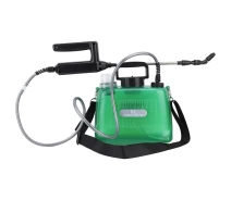 Купить - опрыскиватель  Электрический опрыскиватель Lesko 7.4V 5L Green садовый аккумуляторный ранцевый для сада огорода деревьев