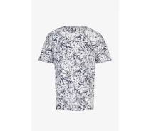 Купить - мужскую футболку  Футболка с узором мужская Jean Piere 2129 3XL Бело-синий