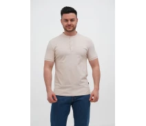 Купить -  Футболка стойка Trend Collection 618 бежевый (APRICOT) M