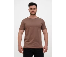 Купить -  Футболка однотонная Trend Collection 1828-1 кофейный (KAHVE) XL