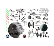 Купить - набор наклеек и стикеров  Стикер-наклейка ABYstyle Star Wars-Battleships блистер, 100х70 см (ABYDCO058_B) (527968-01)