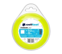 Купить - расходный материал для мотокос  Леска косильная Cellfast квадрат 3.0x15м (35-014)