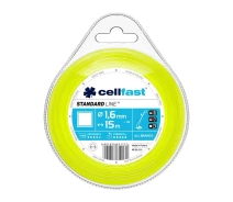 Купить - расходный материал для мотокос  Cellfast Леска косильная квадрат 1.6 x 15м (35-011-e)