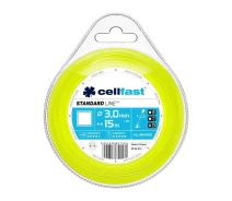 Купить - расходный материал для мотокос  Леска косильная Cellfast квадрат 3.0 x 15м (35-014) (35-014-e)