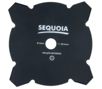 Купить - расходный материал для мотокос  Нож для триммера SEQUOIA 4-х зубчатый, 255 мм, 25.4 мм (GB4-255) (656070-01)
