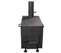 Купить - твердотопливный котел  Печь Дровяная Буржуйка ROMB (600*350*450) 5mm