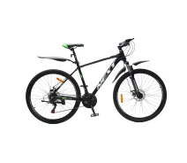 Купить - велосипед и аксессуар  Велосипед Crossbike Next 2025 27.5" 19" Черный-Зеленый (27,5СTA-005620)