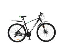 Купить - велосипед и аксессуар  Велосипед Crossbike Pacific 2025 29" 19" Черный-Зеленый (29СTA-005641)