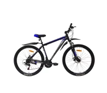 Купить - велосипед и аксессуар  Велосипед CrossBike Storm 2024 27.5" 15" Черный-Синий (27CJPr-004381)