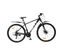 Купить - велосипед и аксессуар  Велосипед Crossbike Next 2025 29" 18" Черный-Зеленый (29СTA-005624)