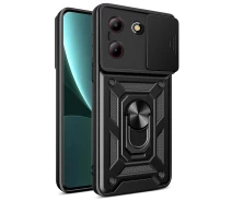 Купить - чехол для смартфона  Чехол Fiji Camera Defence для ZTE Blade A54 бампер с защитой камеры и подставкой Black
