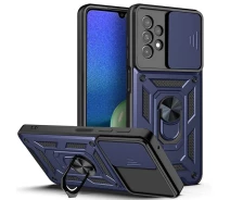 Купить - чехол для смартфона  Чехол Fiji Camera Defence для Samsung Galaxy A13 4G (A135) / (A137) с защитой камеры и подставкой Dark Blue
