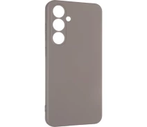 Купить - чехол для смартфона  Чехол Fiji Full Soft Premium для Samsung Galaxy S24 (S921) противоударный бампер с микрофиброй Grey