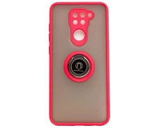 Купить - чехол для смартфона  Чехол Fiji Colorframe для Xiaomi Redmi Note 9 матовый бампер с кольцом подставкой Red